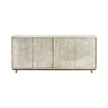 Brighton Cream/Gold Sideboard by Crestview at Eve Furniture