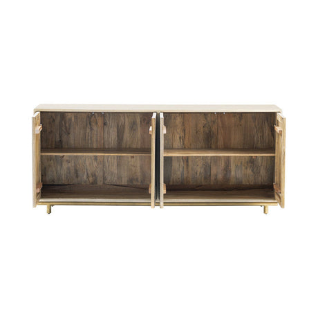 Brighton Cream/Gold Sideboard by Crestview at Eve Furniture