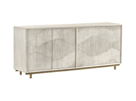 Brighton Cream/Gold Sideboard by Crestview at Eve Furniture