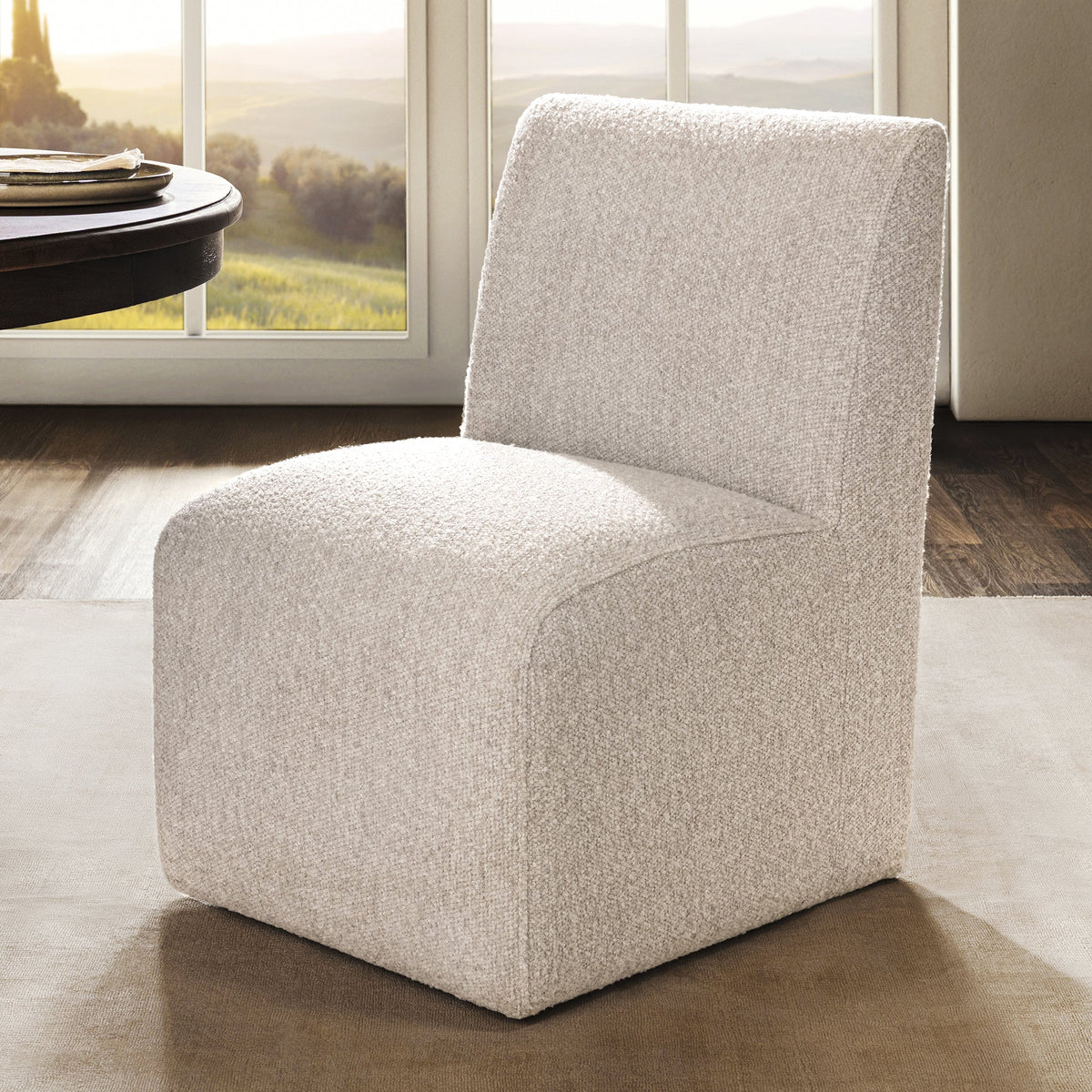 Brighton Dining Chair with Casters by Classic Home at Eve Furniture