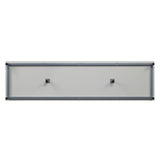 Brighton Fireplace in Beige by Manhattan Comfort at Eve Furniture