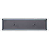 Brighton Fireplace in Grey by Manhattan Comfort at Eve Furniture