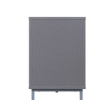 Brighton Fireplace in Grey by Manhattan Comfort at Eve Furniture