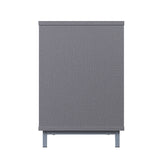 Brighton Fireplace in Grey by Manhattan Comfort at Eve Furniture