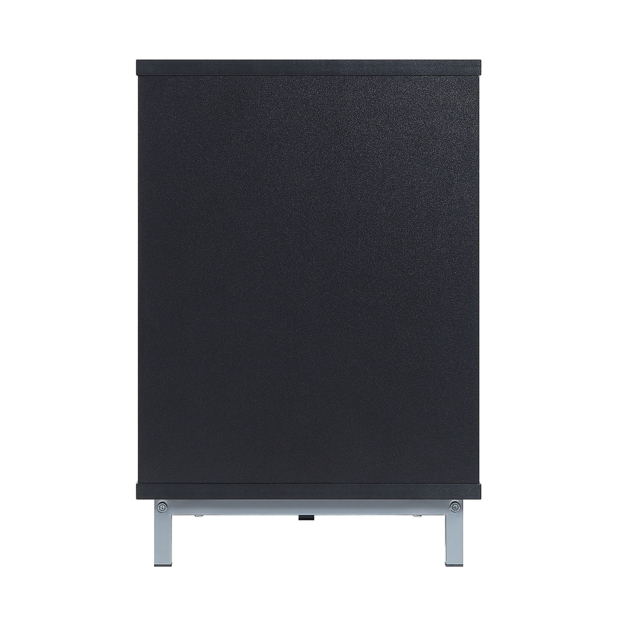 Brighton Fireplace in Onyx by Manhattan Comfort at Eve Furniture
