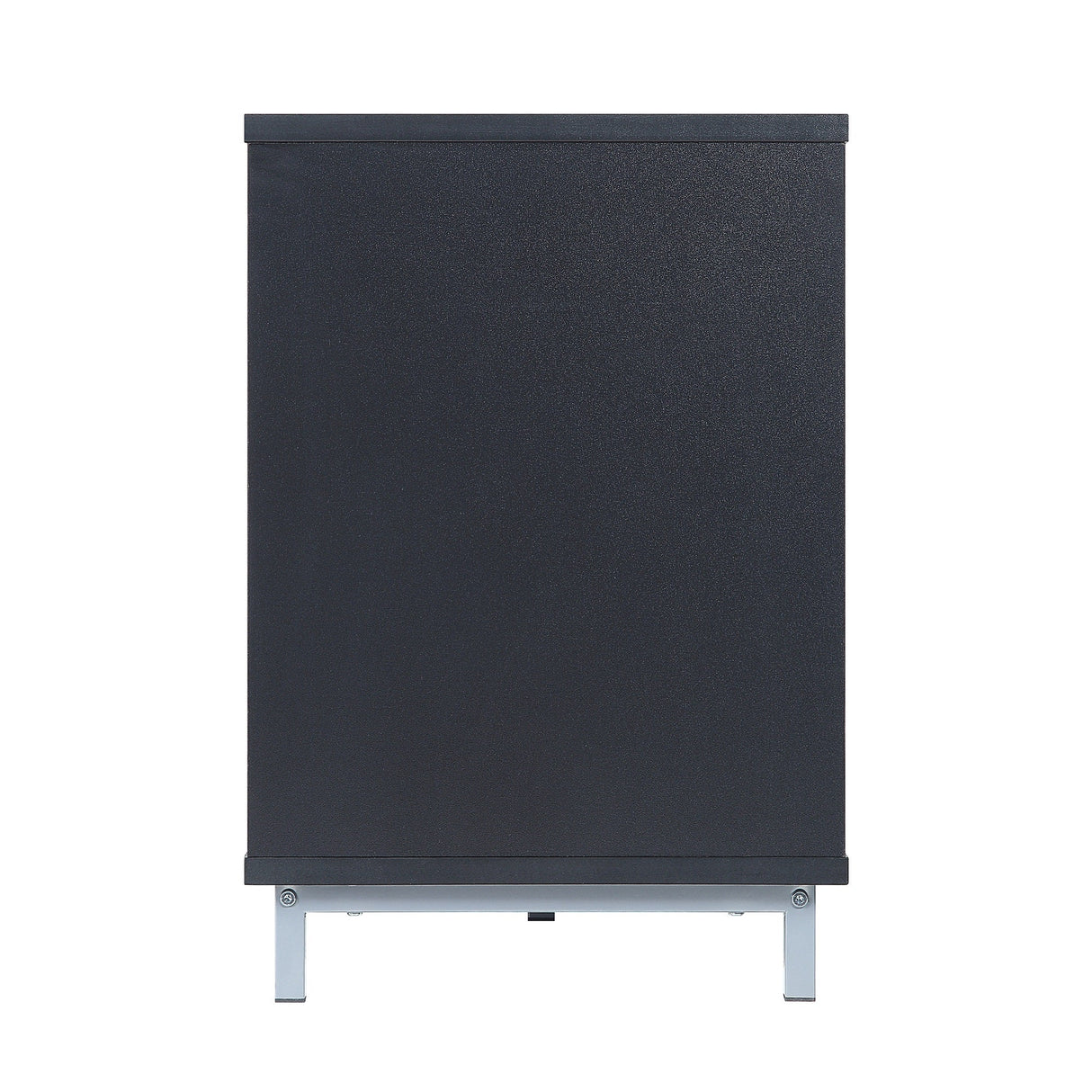 Brighton Fireplace in Onyx by Manhattan Comfort at Eve Furniture