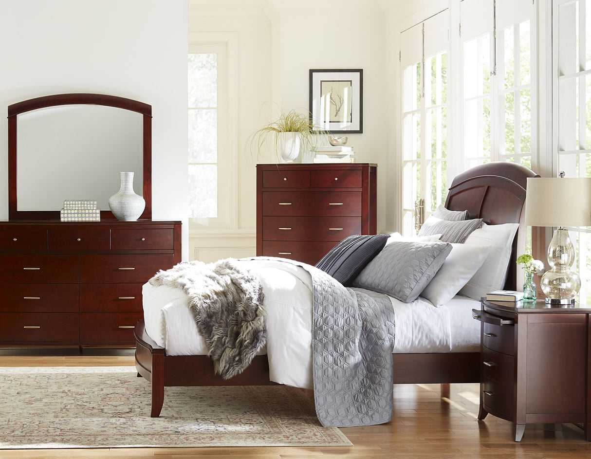 Brighton Nine Drawer Dresser In Cinnamon by Modus Furniture at Eve Furniture