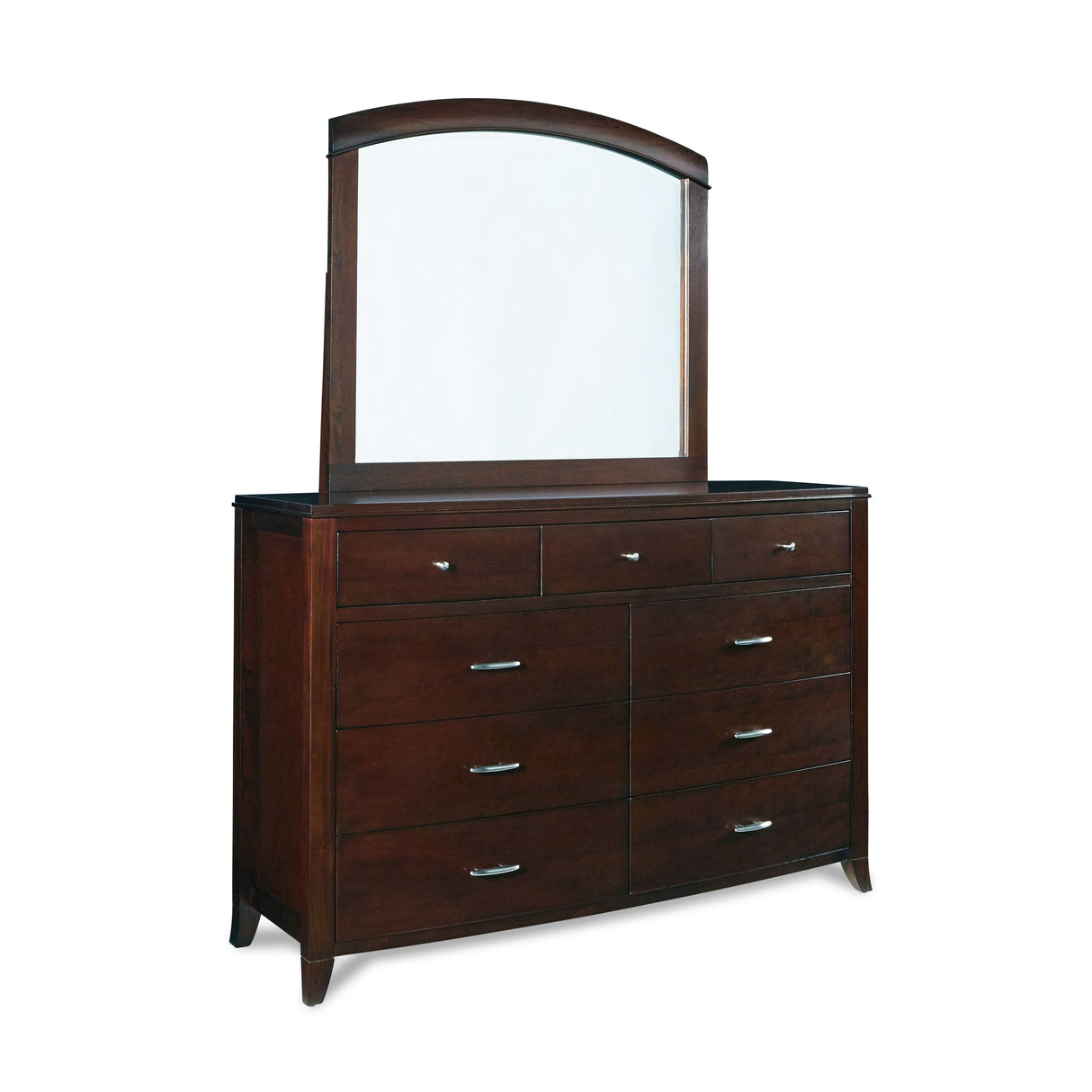 Brighton Nine Drawer Dresser In Cinnamon by Modus Furniture at Eve Furniture