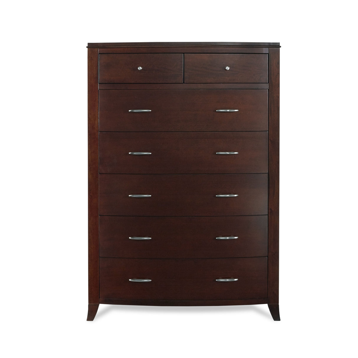 Brighton Seven Drawer Chest in Cinnamon by Modus Furniture at Eve Furniture