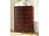 Brighton Seven Drawer Chest in Cinnamon by Modus Furniture at Eve Furniture