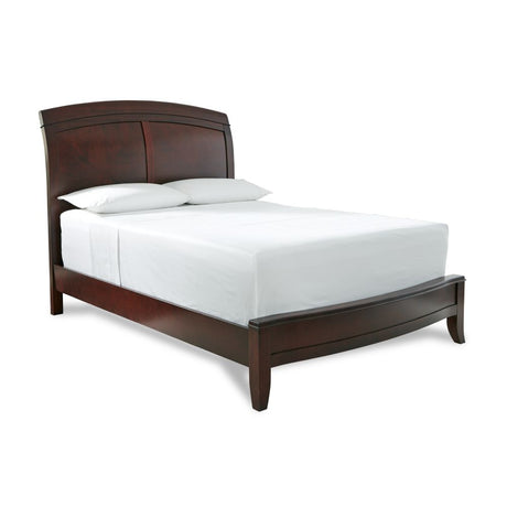 Brighton Wood California King Sleigh Bed in Cinnamon by Modus Furniture at Eve Furniture