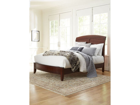 Brighton Wood California King Sleigh Bed in Cinnamon by Modus Furniture at Eve Furniture