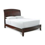 Brighton Wood Eastern King Sleigh Bed in Cinnamon by Modus Furniture at Eve Furniture