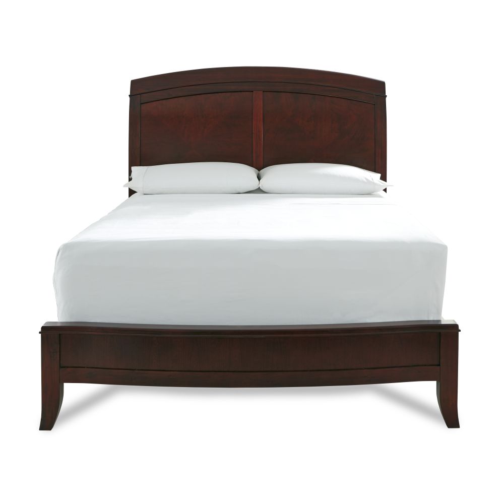 Brighton Wood Eastern King Sleigh Bed in Cinnamon by Modus Furniture at Eve Furniture