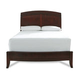 Brighton Wood Eastern King Sleigh Bed in Cinnamon by Modus Furniture at Eve Furniture