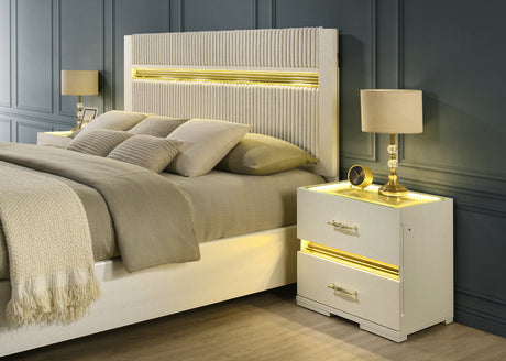 Brillia Beige Bedroom Set by New Era Innovations at Eve Furniture