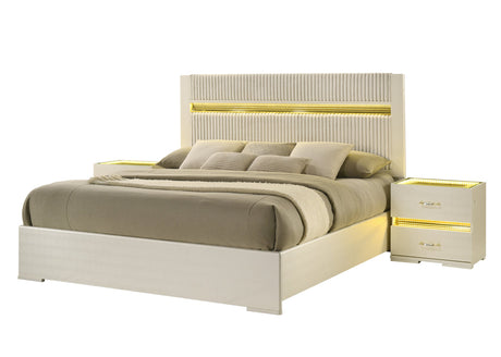 Brillia Beige Bedroom Set by New Era Innovations at Eve Furniture