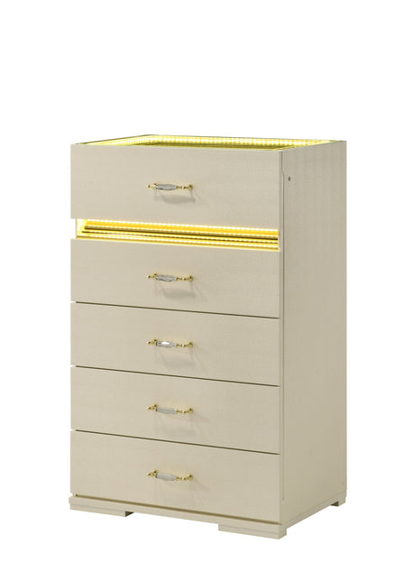 Brillia Beige Bedroom Set by New Era Innovations at Eve Furniture