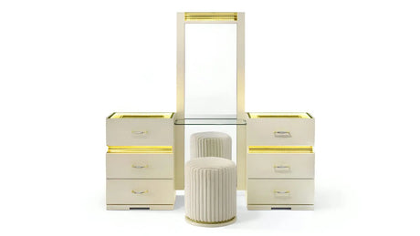 Brillia Beige Vanity Set by New Era Innovations at Eve Furniture