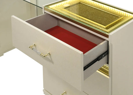 Brillia Beige Vanity Set by New Era Innovations at Eve Furniture