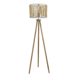 Brillo Three Legged Floor Lamp Natural by Ashcroft Furniture at Eve Furniture