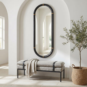 Brilo Black Mirror by Zuomod at Eve Furniture