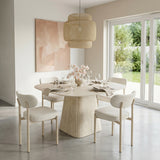Brim Natural Dining Table by Zuomod at Eve Furniture