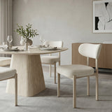 Brim Natural Dining Table by Zuomod at Eve Furniture