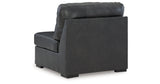 Brindley Fog Pier 4-Piece Sectional with Ottoman by Ashley at Eve Furniture