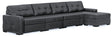Brindley Fog Pier 4-Piece Sectional with Ottoman by Ashley at Eve Furniture