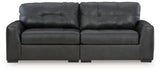 Brindley Pier Fog 2-Piece Sectional Loveseat by Ashley at Eve Furniture