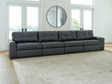 Brindley Pier Fog 4-Piece Sectional by Ashley at Eve Furniture