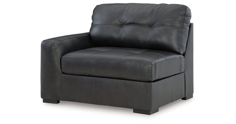 Brindley Pier Fog 4-Piece Sectional with Ottoman by Ashley at Eve Furniture