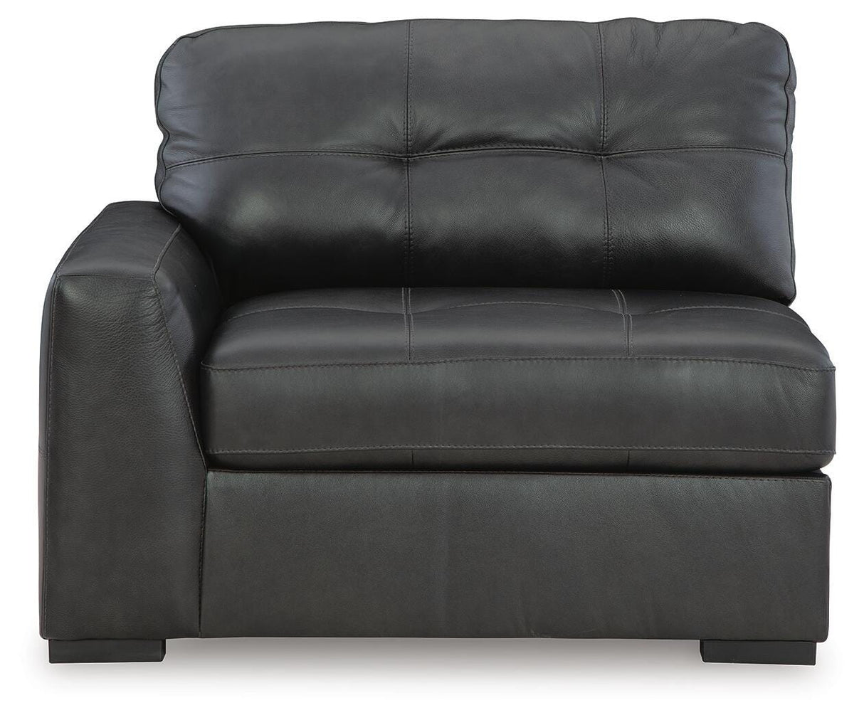 Brindley Pier Fog 4-Piece Sectional with Ottoman by Ashley at Eve Furniture
