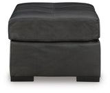 Brindley Pier Fog 4-Piece Sectional with Ottoman by Ashley at Eve Furniture