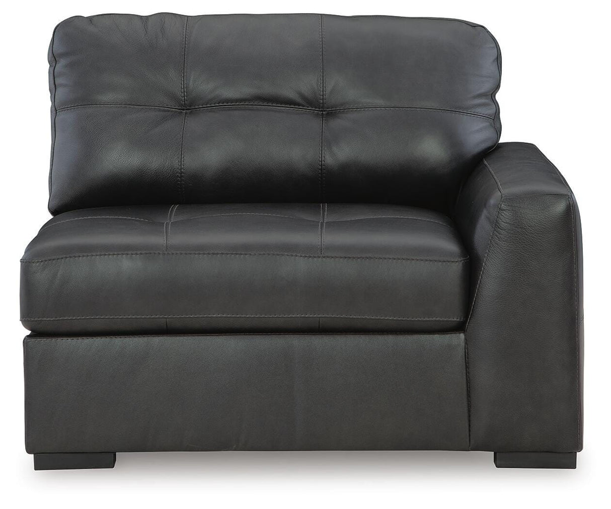 Brindley Pier Fog 4-Piece Sectional with Ottoman by Ashley at Eve Furniture