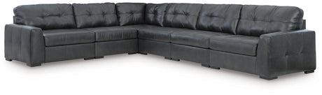 Brindley Pier Fog 6-Piece Sectional by Ashley at Eve Furniture