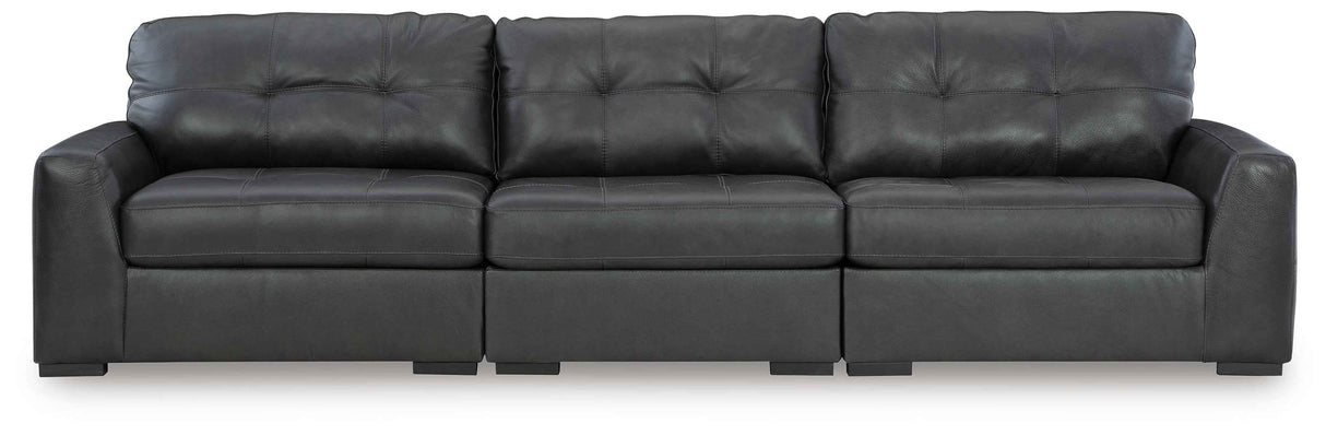 Brindley Pier Fog Living Room Set by Ashley at Eve Furniture