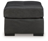 Brindley Pier Fog Oversized Accent Ottoman