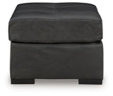 Brindley Pier Fog Oversized Accent Ottoman by Ashley at Eve Furniture