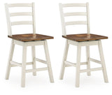 Brinfern Brown/Antique White, Set of 2 by Ashley at Eve Furniture
