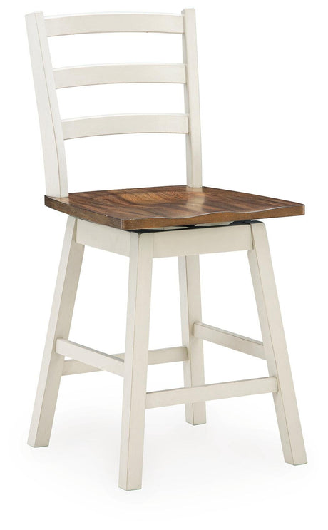 Brinfern Brown/Antique White, Set of 2 by Ashley at Eve Furniture