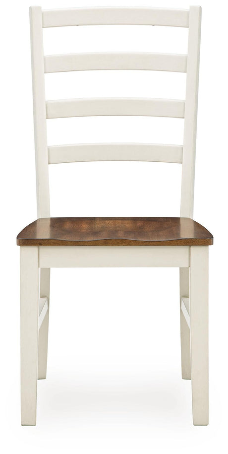 Brinfern Brown/Antique White, Set of 2 by Ashley at Eve Furniture