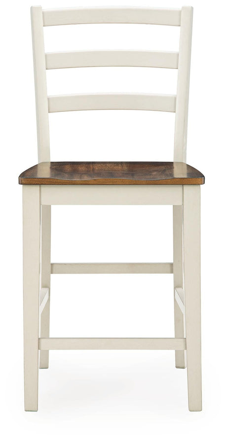 Brinfern Brown/Antique White, Set of 2 by Ashley at Eve Furniture