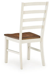 Brinfern Brown/Antique White, Set of 2 by Ashley at Eve Furniture