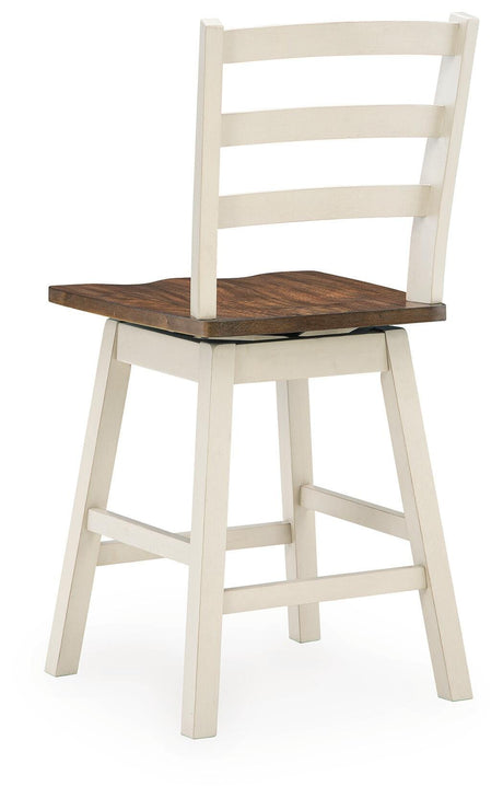 Brinfern Brown/Antique White, Set of 2 by Ashley at Eve Furniture