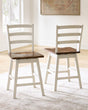 Brinfern Brown/Antique White, Set of 2 by Ashley at Eve Furniture