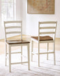 Brinfern Brown/Antique White, Set of 2 by Ashley at Eve Furniture