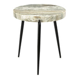 Brinley Accent Table Marble by Moe's Home at Eve Furniture