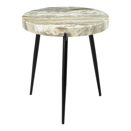 Brinley Accent Table Marble by Moe's Home at Eve Furniture